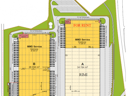 Noliktavas telpu izīrēšāna